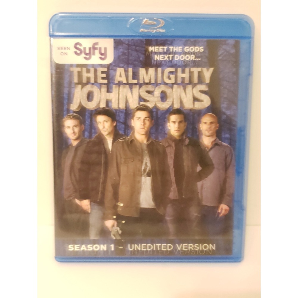 The Almighty Johnsons Season 1 Unedited Version Blu-ray Syfy